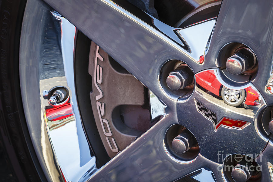 C6 Corvette Wheel Photograph by Dennis Hedberg