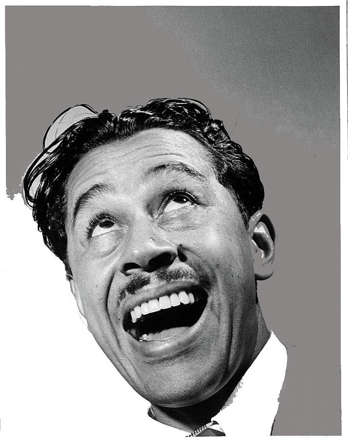 Cab Calloway  circa 1940 color added 2016 Photograph by David Lee Guss