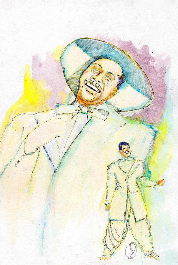 Cab Calloway Painting by Howard Barry