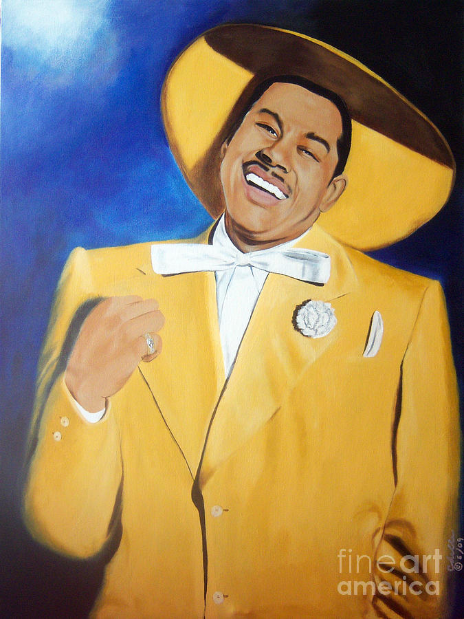 Cab Calloway in Color Painting by Michelle Brantley