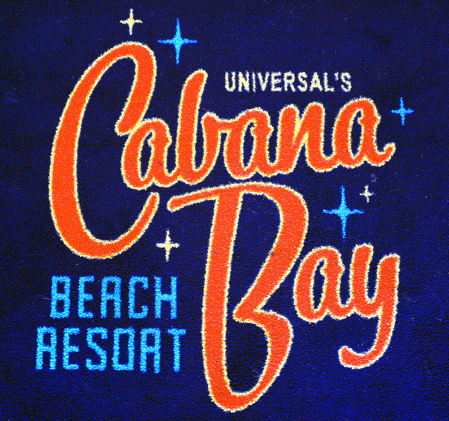 Cabana Bay welcome carpet Photograph by David Lee Thompson