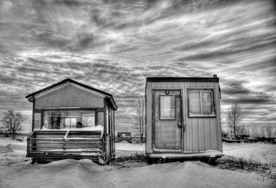 Cabane de glace Photograph by Russell Styles