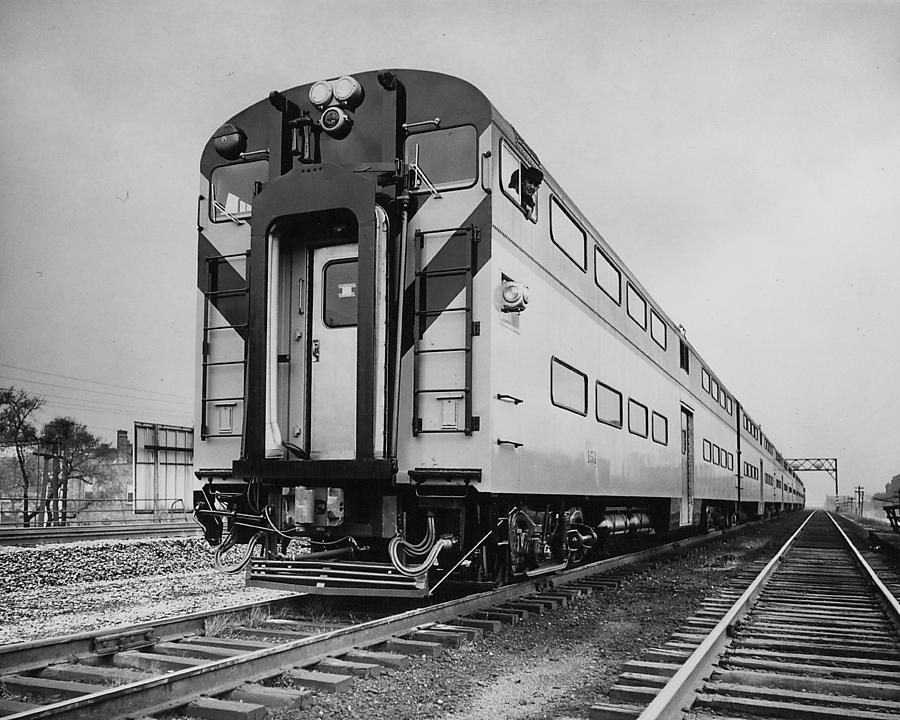 Cab Car 151 - 1959 Photograph by Chicago and North Western Historical Society