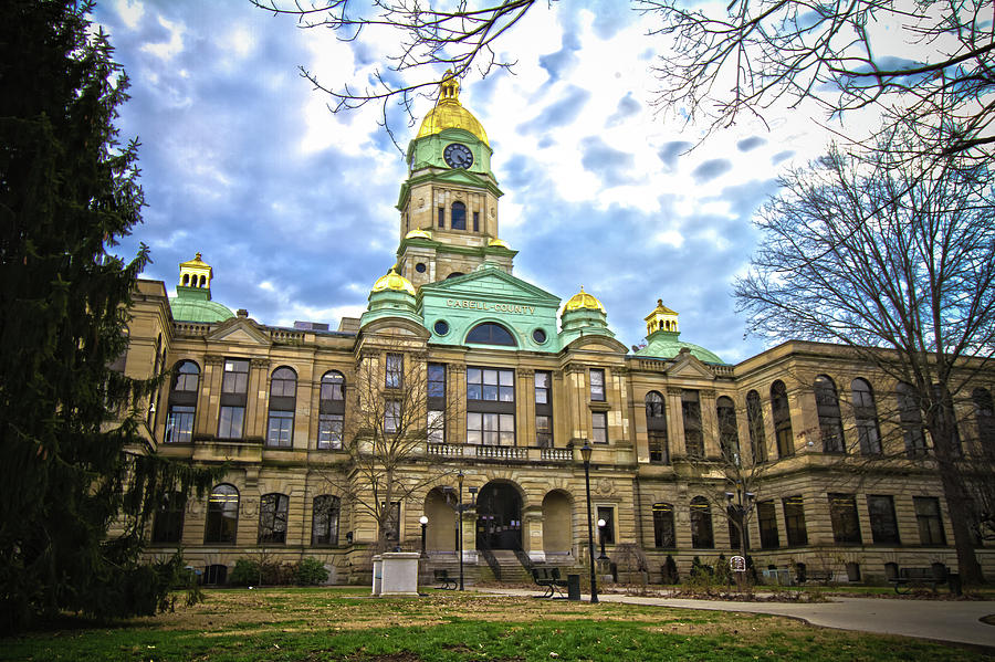 Cabell County Courthouse Photograph by Daniel Houghton
