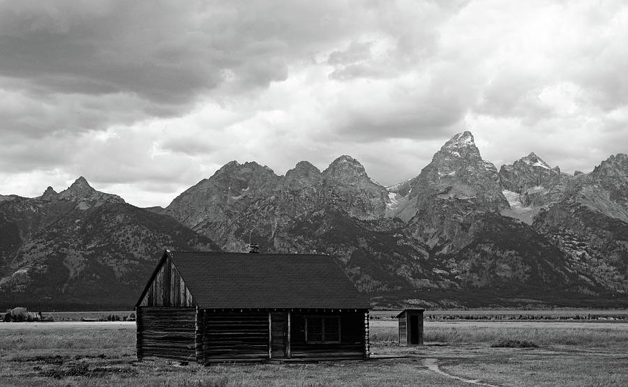 Cabin at the Tetons Photograph by Whispering Peaks Photography