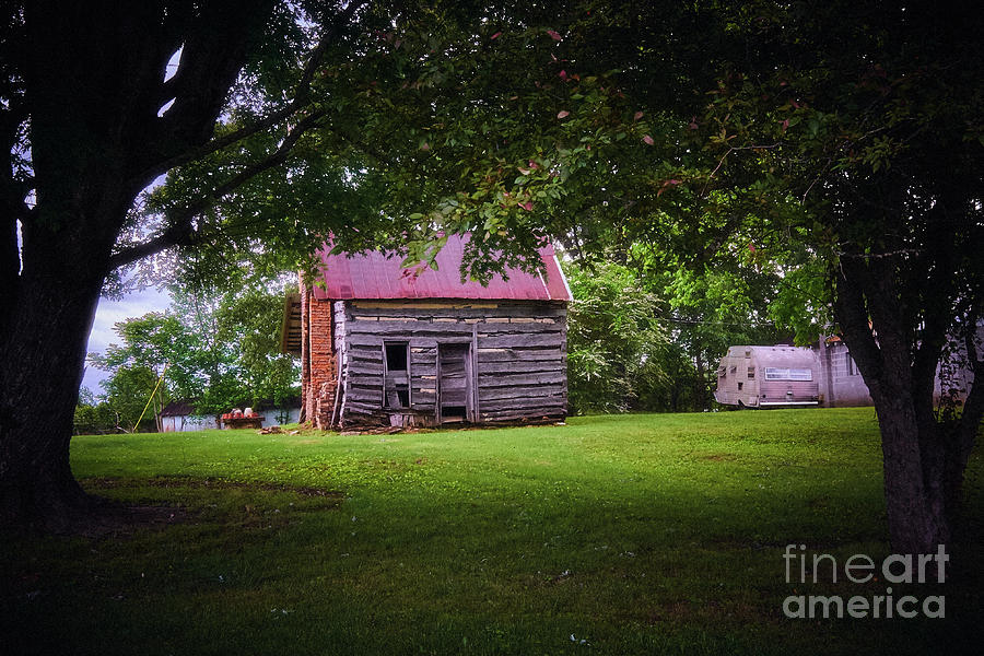 Cabin And Trailer Photograph By Stanton Tubb