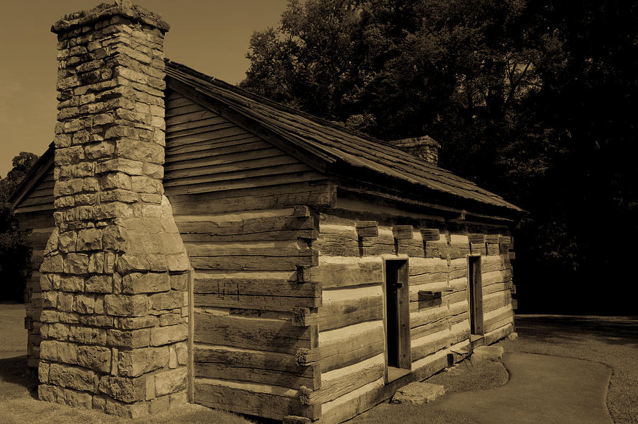 Cabin at The Hermitage Photograph by James L Bartlett