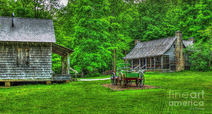 Cabin Fever Great Smoky Mountains Art Photograph by Reid Callaway