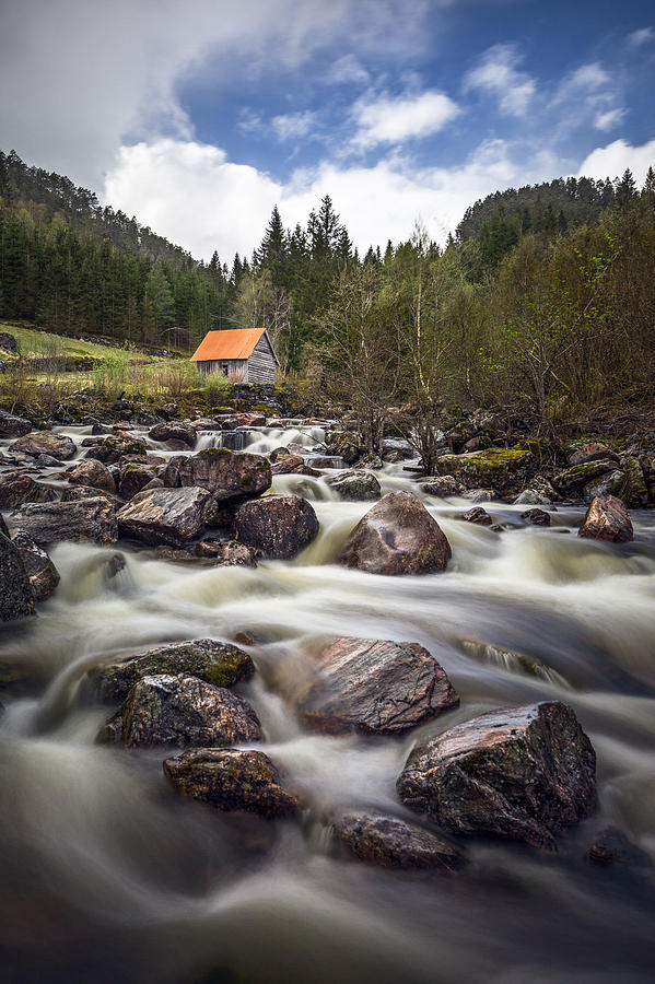 Cabin In The Woods Photograph By Fred Gramoso