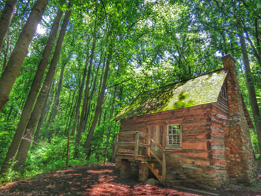 Cabin in the Woods Photograph by Kathi Isserman