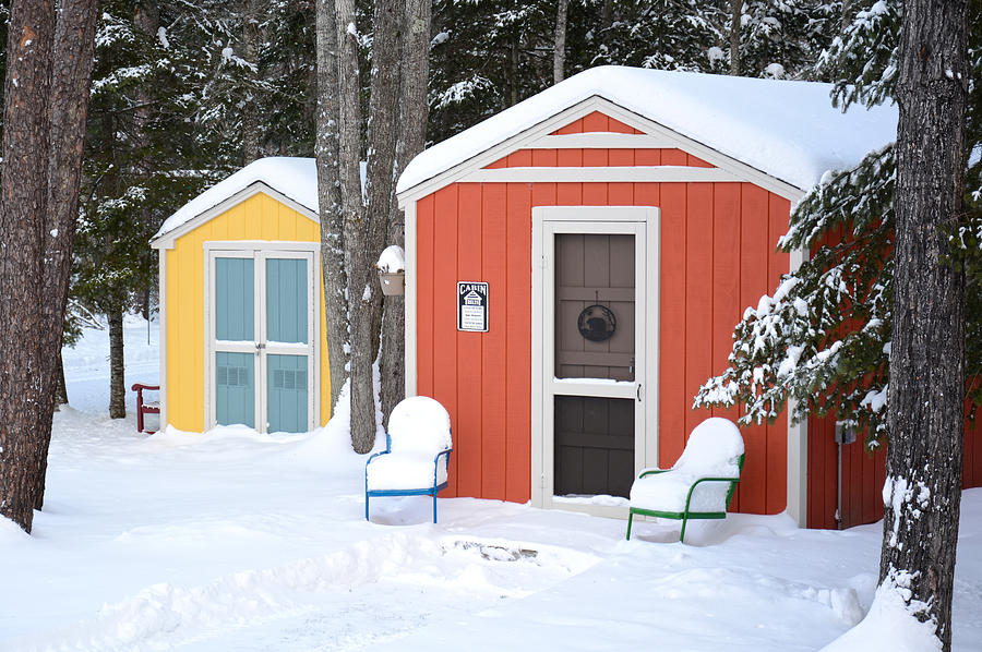 Cabin In The Woods Photograph By Rick Jackson