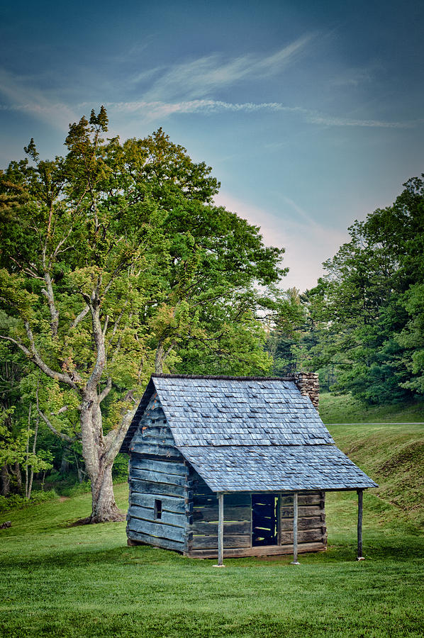 Cabin on the Blue Ridge Parkway - 10 Photograph by Joye Ardyn Durham
