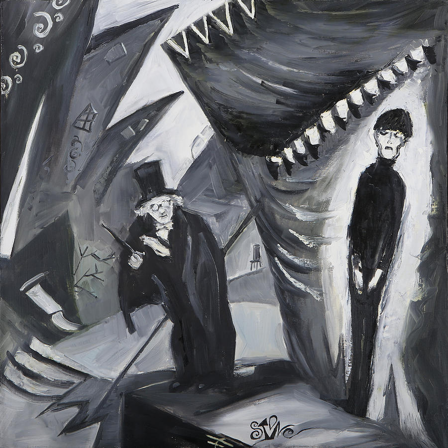 Cabinet of Doctor Caligari Painting by Holly Stone - Fine Art America