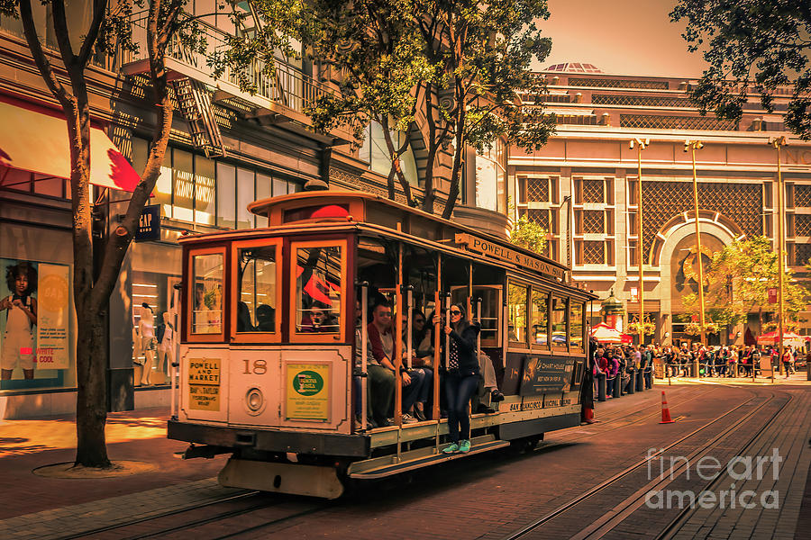 Cable car 1 Photograph by Claudia M Photography