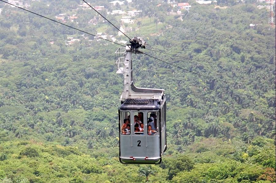 Cable Car To The Top Photograph