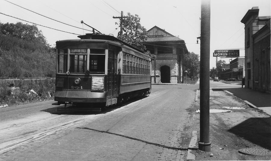 Cable Car on Street Photograph by Chicago and North Western Historical Society
