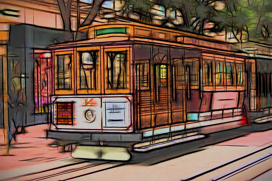 Cable Car San Francisco Photograph by Michael Moriarty Cable Car San Francisco Photograph by Michael Moriarty
