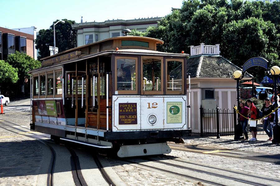 Cable Car Terminus Photograph by John Hughes - Pixels