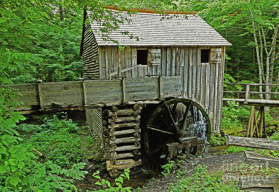 Cable Grist Mill 2 Photograph by Lydia Holly