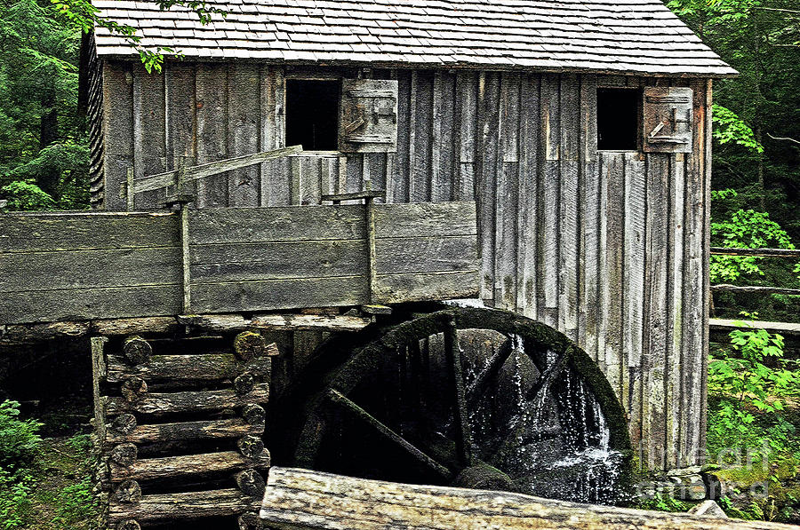 Cable Grist Mill 3 Photograph by Lydia Holly
