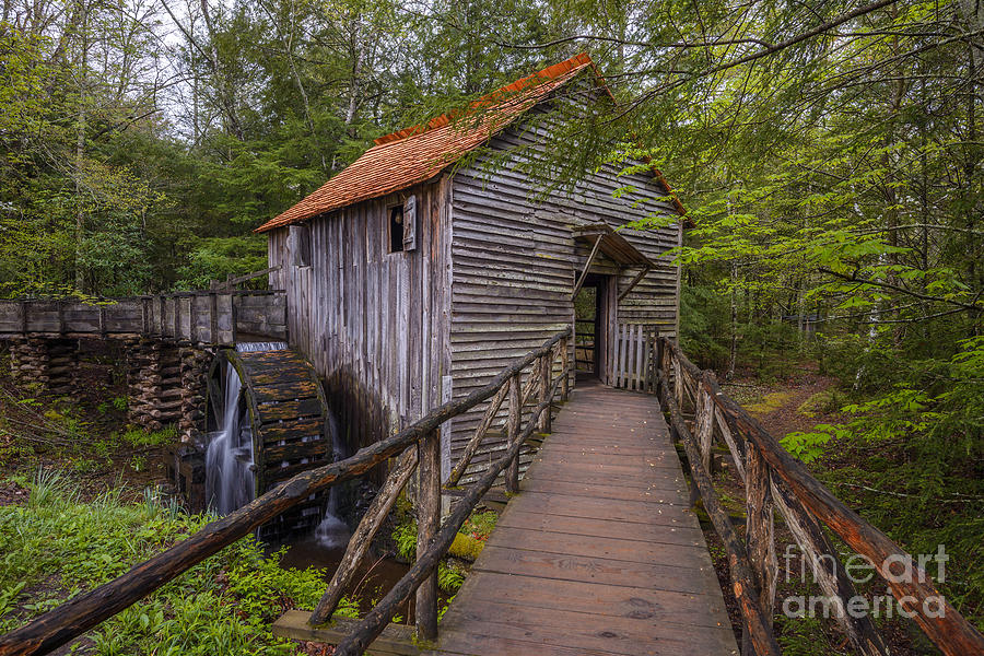 Cable Grist Mill Photograph by Anthony Heflin