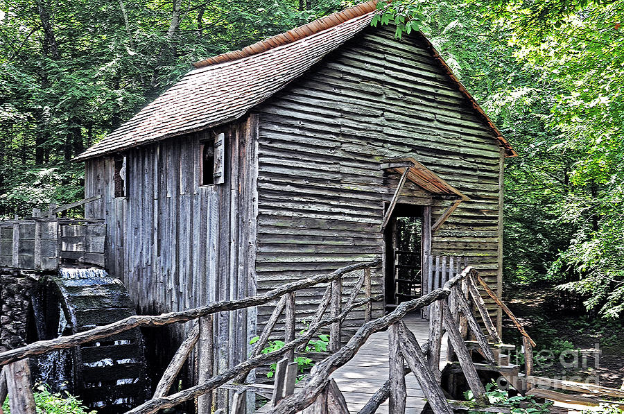 Cable Grist Mill Photograph by Lydia Holly