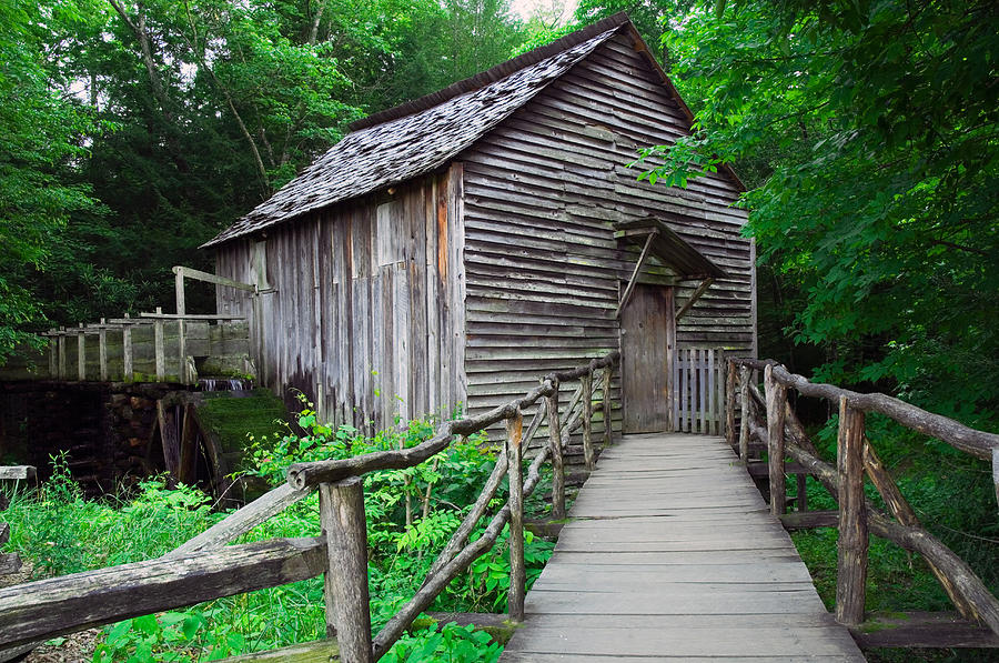 Nature Photograph - Cable Mill At Cades Cove, Great Smoky by Panoramic Images