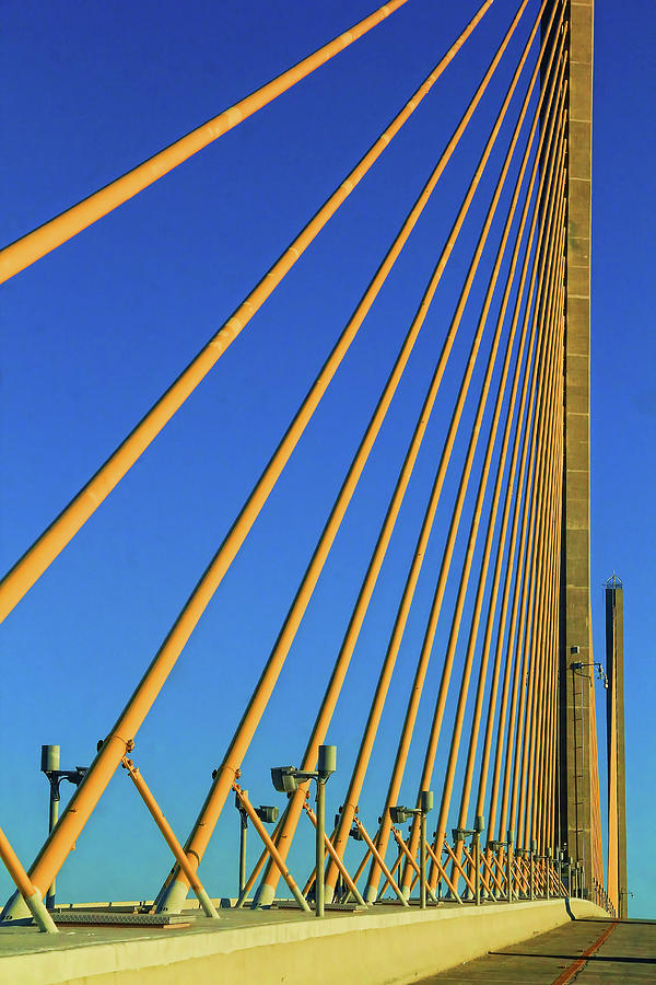 Cable-Stayed Photograph by HH Photography of Florida
