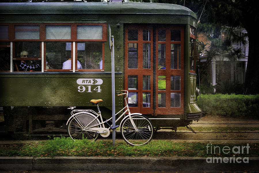 Cable Street Car Bicycle Photograph by Craig J Satterlee