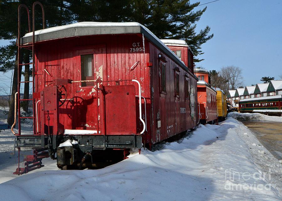 Caboose From the Past Photograph by Steve Brown