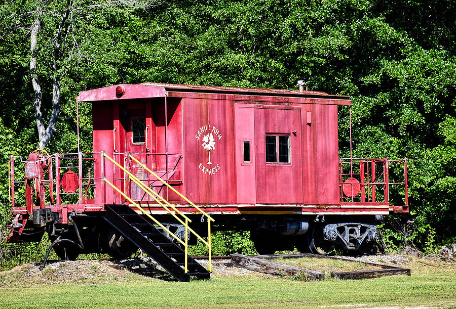 Caboose Photograph by Linda Brown