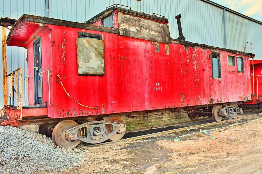Caboose Photograph by Lisa Wooten
