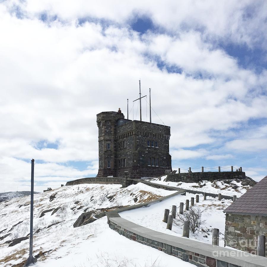 Cabot Tower Signal Hill St. Johns NL Photograph by Barbara A Griffin