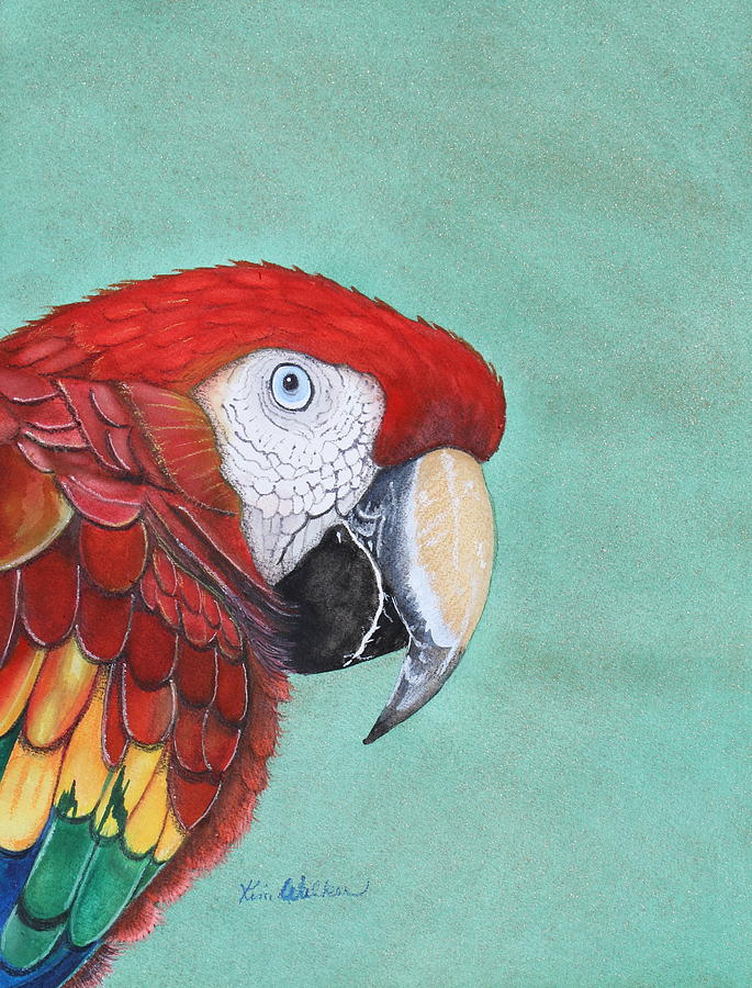 Cachi Watercolor Painting by Kimberly Walker
