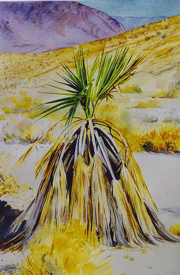 Desert Painting - Cactus Skirt by Tyler Ryder