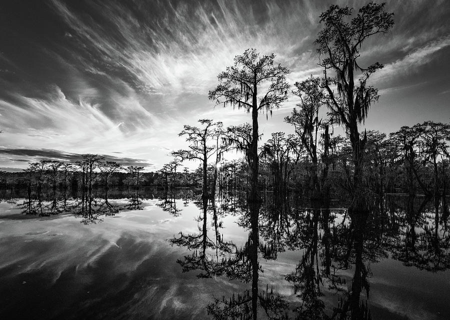 Caddo Lake Sunset Photograph by Dean Ginther