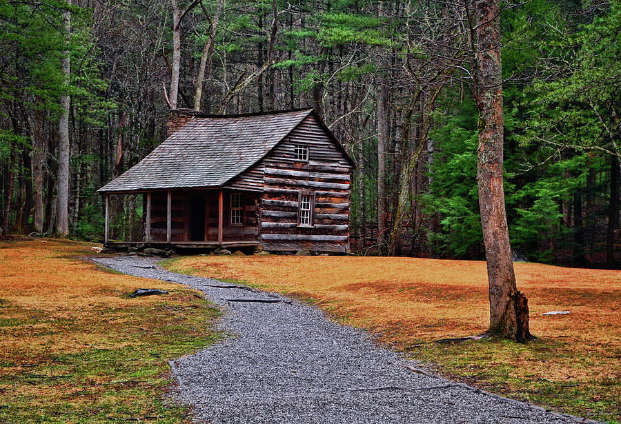 Cades Cove - Carter Shields Cabin 003 Photograph by George Bostian