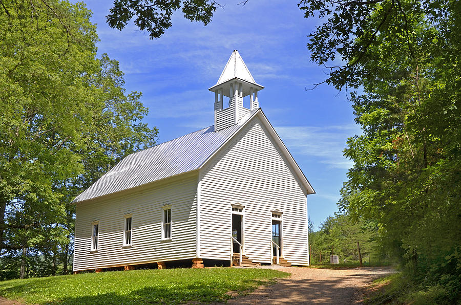 Cades Cove Methodist Church Photograph by Paul Mashburn