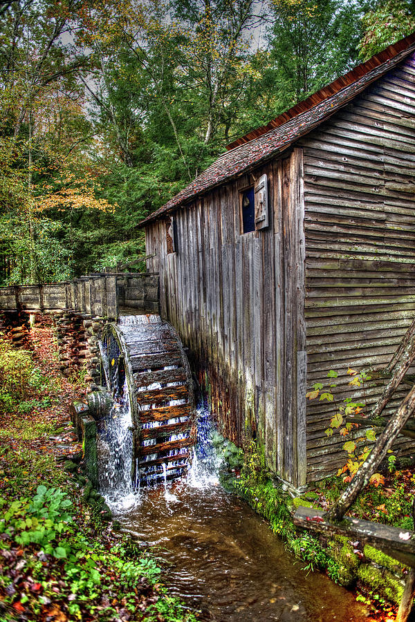 Cades Cove Mill Photograph by Norman Reid