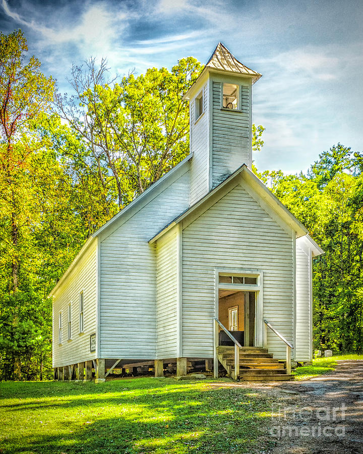 Cades Cove Missionary Baptist Church Photograph by Nick Zelinsky Jr