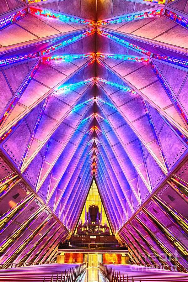 Cadet Chapel  Photograph by Jerry Fornarotto