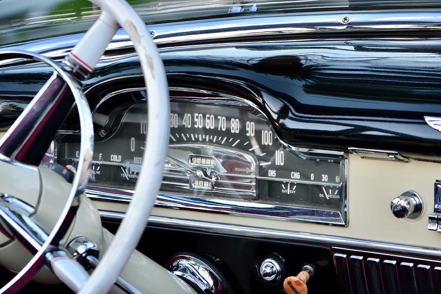 Cadillac Dash Photograph by Dean Ferreira