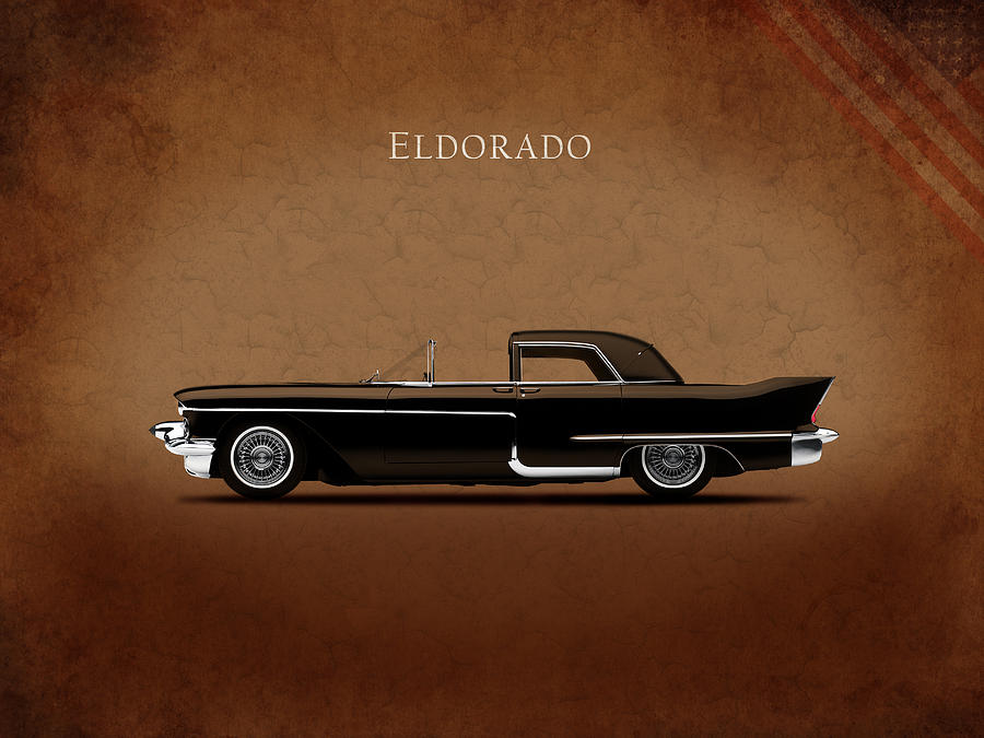 Car Photograph - Cadillac Eldorado 1956 by Mark Rogan