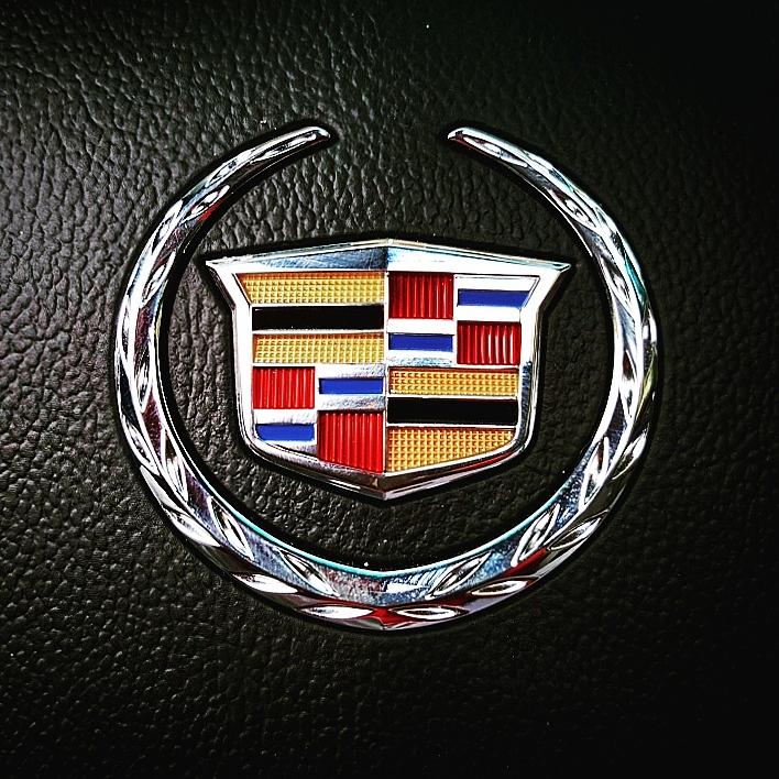 Cadillac Emblem  Photograph by Britten Adams