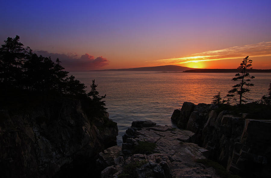Cadillac Mountain Sunrise Photograph by Juergen Roth