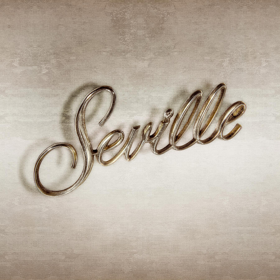 Cadillac Seville Emblem Photograph by YoPedro