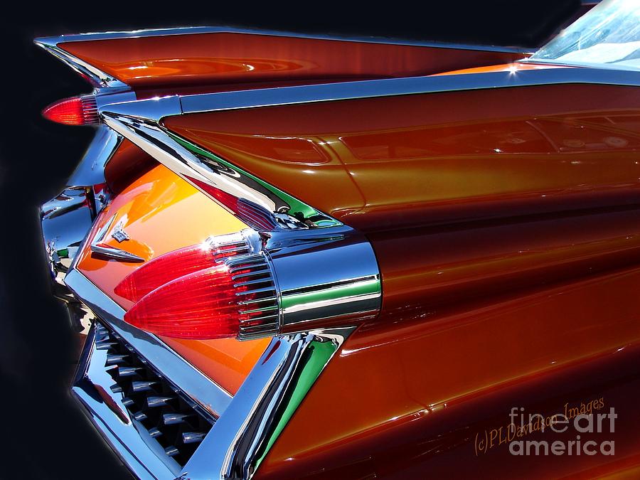 Cadillac Tail Fin View Photograph by Pat Davidson