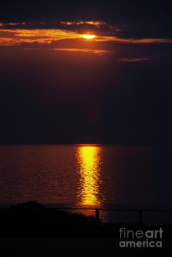 Caernarfon Bay Sunset Photograph by James Lavott
