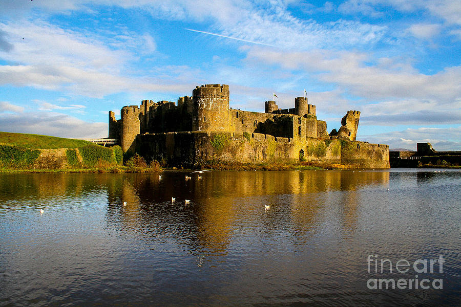 Caerphilly Castle Photograph by SnapHound Photography