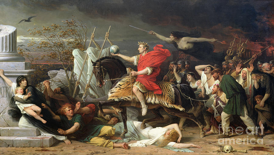 Adolphe Yvon Painting - Caesar by Adolphe Yvon